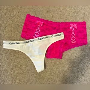 NWOT bundle: two panties.